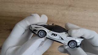 Unboxing Bburago Shell Racing Legends Ferrari Fxx-K Evo No Commentary