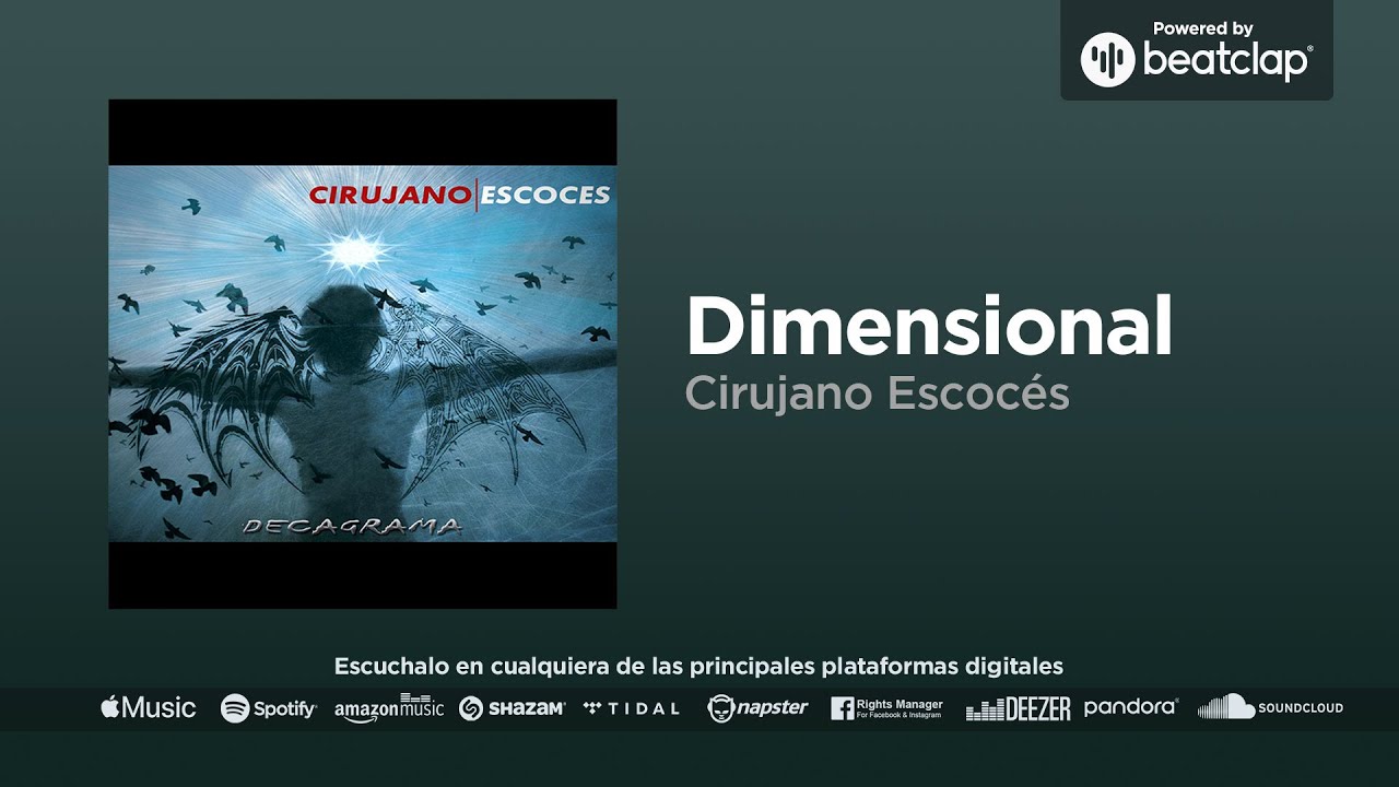 Watch Cirujano Escocés - Dimensional on YouTube Watch Cirujano Escocés - Dimensional on YouTube