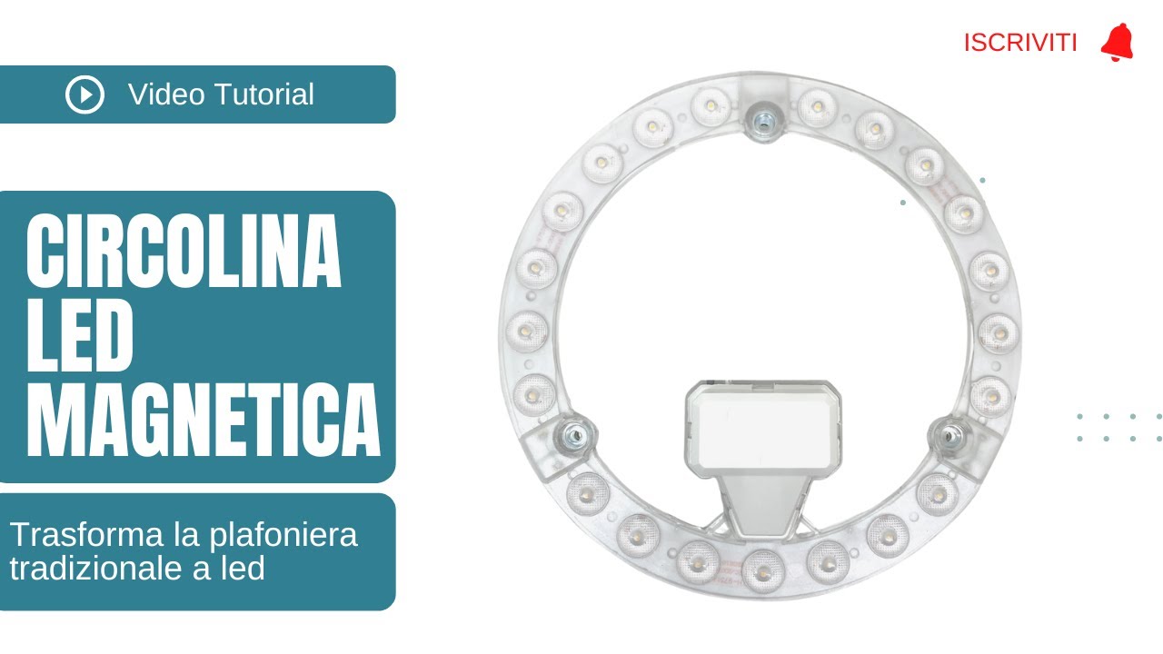 Circolina LED 12W Sostititiva Con 3 Luci Diverse: Calda, Naturale E Fredda - Perfetta Per Casa - Foto 5