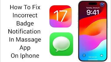 How To Fix Incorrect Badge Notification In Massage App On IPhone iOS 17