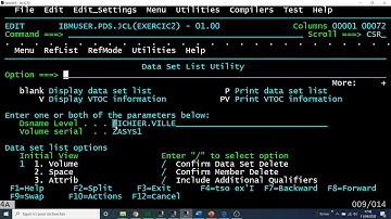 JCL Exercice 2 :Tri d