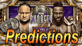 AEW Dynasty 2024 Predictions