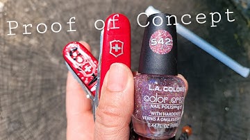 Customize SAK Scales - with Nail Polish