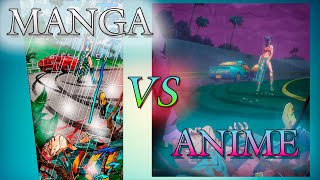 Stone Ocean anime trailer vs Manga | Comparison side by side