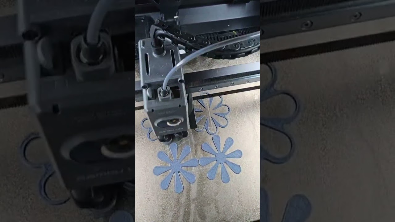 ⭕ bambu lab H2s giant double helix impossible pass-through optical illusion 2 up 16 hour 3D print