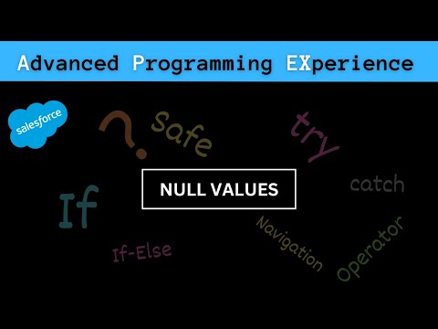 Null values in Apex