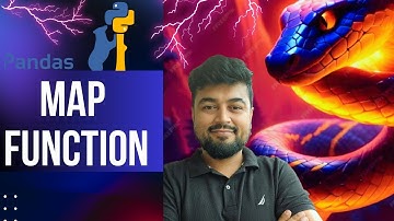 #130 Python Tutorial for Beginners  | MAP() function in pandas | Hindi