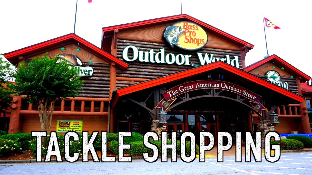 BASS PRO SHOPS & GIVEAWAY ! 