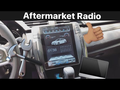 How To Instal An Aftermarket Radio On 16-18 CIVIC LX - YouTube