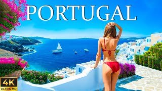 FLY OVER PORTUGAL  4K✈The Most Beautiful Places in PORTUGAL  |Music By Travel Relaxation Films