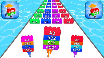 Brick Runner 2048 - Max Levels Game Mobile Update All Trailers iOS,Android Gameplay Walkthrough