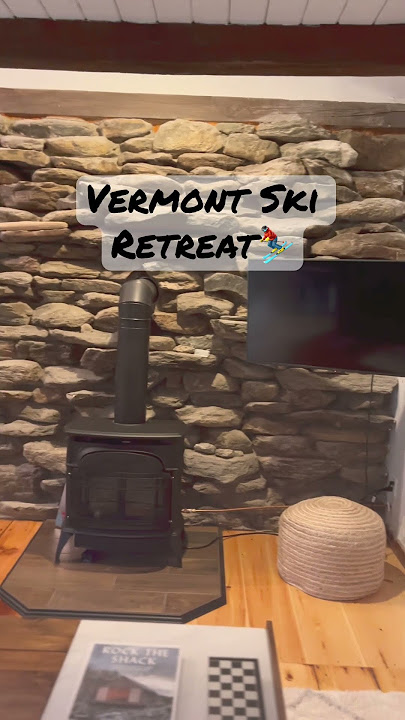 Vermont AirBnB ⛷️ #shorts