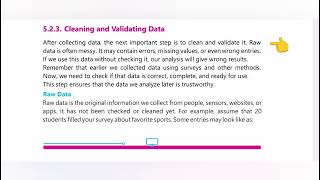 Class 10 Chapter 5 | Cleaning and Validating Data | Raw Data &amp; Common Data Errors 