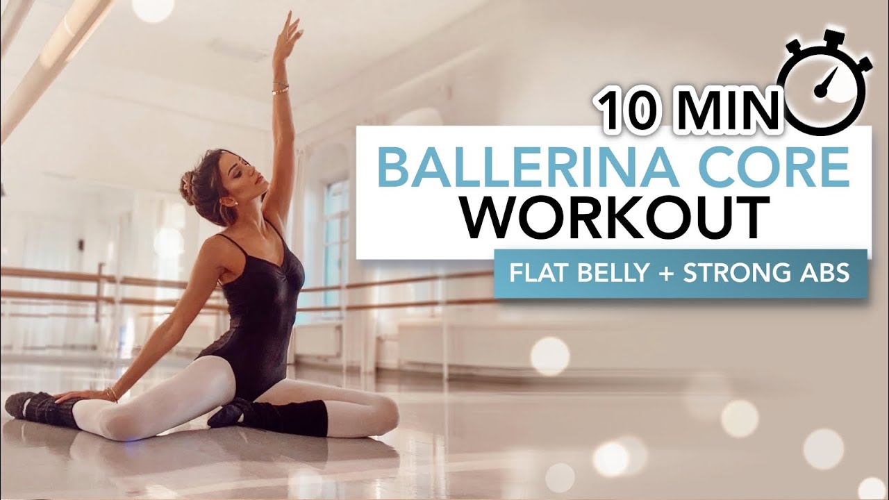 10 MIN BALLERINA CORE WORKOUT Balerin Karın Antrenmanı Eylem Abaci