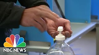 Primary Voters Take Extra Precaution Amid Coronavirus Crisis | NBC Nightly News
