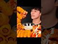 UNLIMITED Fried Chicken Rolls Challenge Mozzarella Sticks CRUNCHY ASMR Mukbang