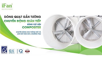 Sản Phẩm Quạt Thông Gió iFan Thông Thoát Tuyệt Đối | Trang Trại, Nhà Xưởng | Không Gây Tiếng Ồn