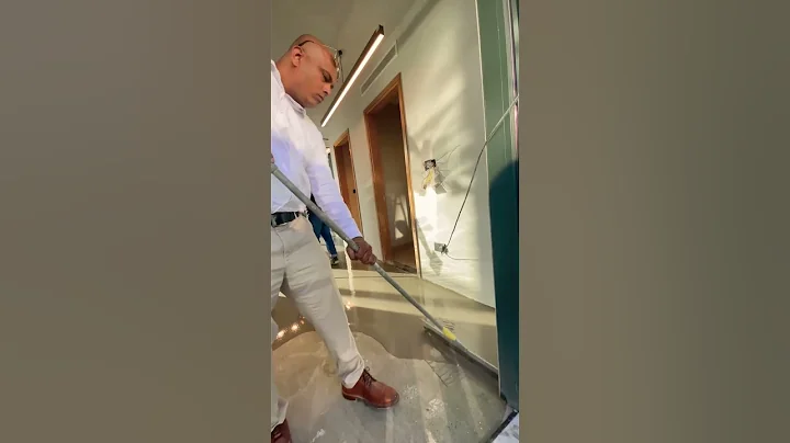 Use this self leveling concrete for making a perfect level floor for wood floors. #engineering