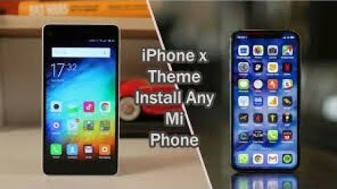 APPLE IOS IN MI PHONE|HOW INSTALL APPLE THEME IN MI MOBILE|MAKE YOUR PHONE IPHONE