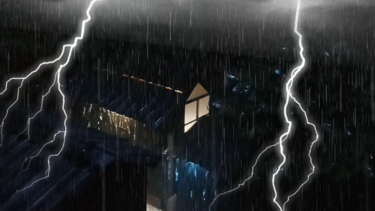 Rain on the Roof - Dispel Insomnia with the Sound of Heavy Rain and ...