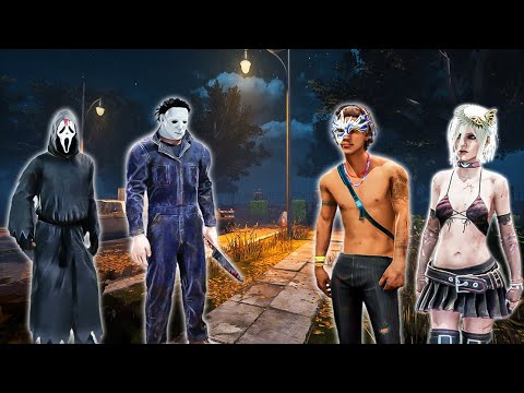 Survivor vs Ghostface & T1 Myers | DBD No Commentary - YouTube
