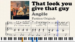 That Look You Give That Guy/Un Coup de Soleil - Angèle (Original Piano)