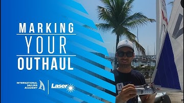 Marking Your Outhaul | International Sailing Academy