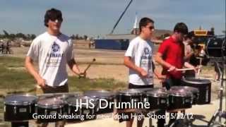 Drumline: JHS Ground Breaking