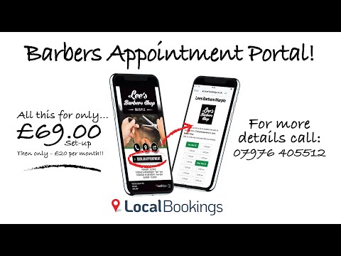 Barbers - Local Bookings Appointment Portal