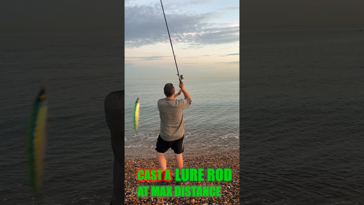 Cast a Lure rod for maximum Distance #lurefishing #seafishing#lureangling  #lurefishingbass #seabass 