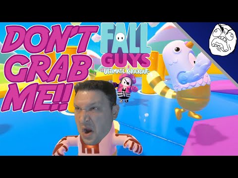 Fall Guys Rage Montage: Stop Grabbing Onto Me!! (Fall Guys Rage Comp)