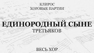 Единородный Сыне. Третьяков. Весь Хор