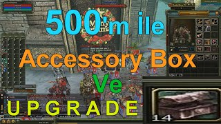 Knight Online - 500m İle Accessory Box ve Upgrade (Sirius) - 2019'un Son Videosu!!!!