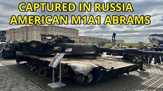 : Captured In Russia - American M1A1 Abrams Tank!