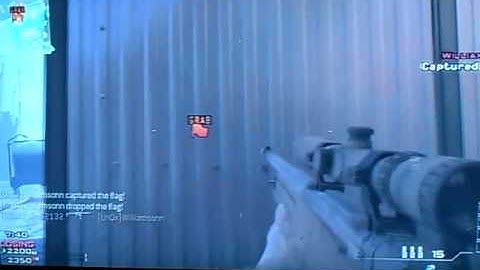 Through wall sniper on mw3