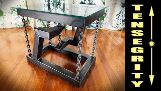 Ultimate Tensegrity Table Build- Steel & Glass