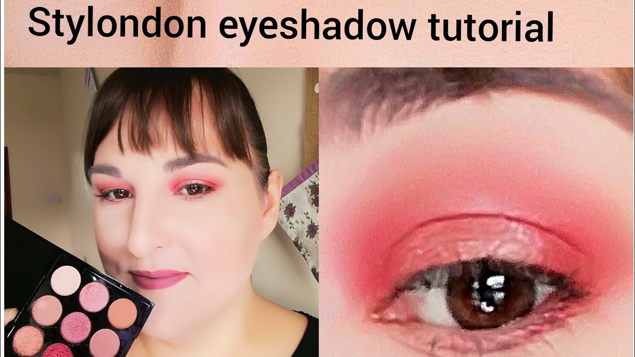 Eyeshadow tutorial using STYLONDON palette