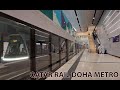 Qatar rail doha metro  traveling lente