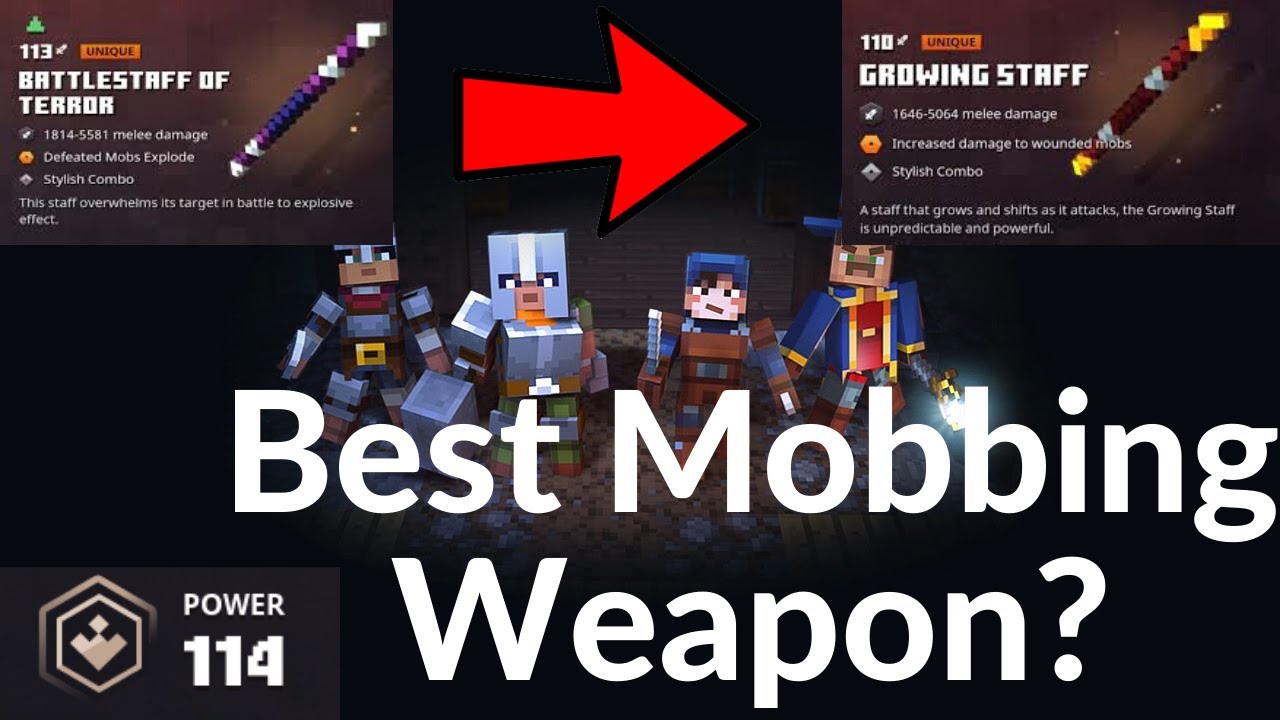 Battlestaff Guide for Minecraft Dungeons Jungle Awakens DLC Gameplay