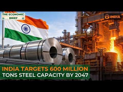 India plans massive steel push, targets 600 million tons capacity by 2047