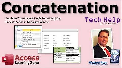 Combine Two or More Fields Together Using Concatenation in Microsoft Access - DayDayNews