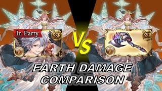 GBF: Earth Damage Comparison (Magna Caim VS Magna 2)【グラブル】土属性編成 ダメージ比較 (マグナカイム VS マグナ2 )