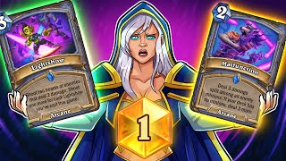 *NEW* No Minion Mage has SO MUCH DAMAGE!!! - Hearthstone