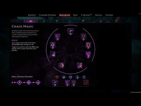V Rising - Blood Craft - 4 Spell slot (Arcane Sorcerer)