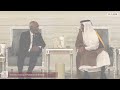 SH der Emir empfängt den Präsidenten der Malediven