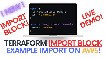 Terraform IMPORT BLOCK Example on AWS - Full Demo!
