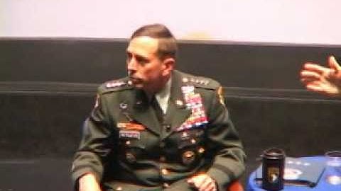 Gen. David H. Petraeus: Q&A 2009 AVC Conference - Part 7