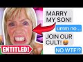 r/EntitledParents | "MARRY MY SON AND JOIN OUR CULT!!!"