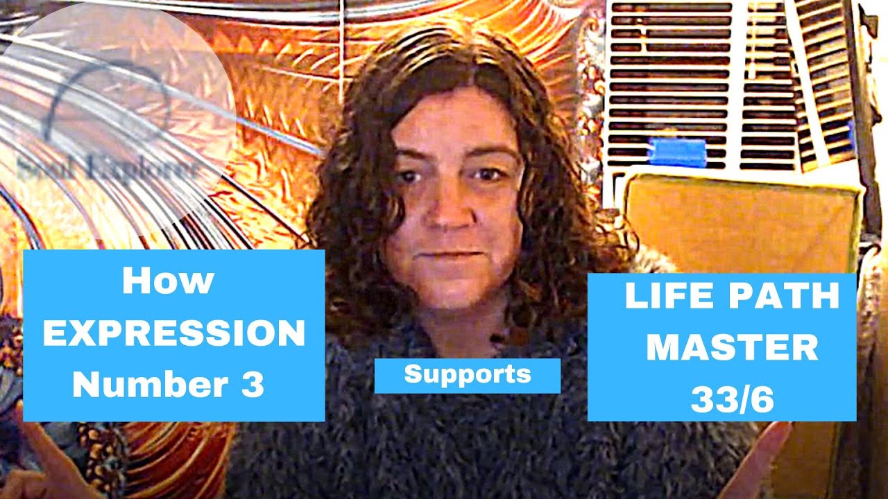 How Expression Number 3 supports Life Path Master 33/6