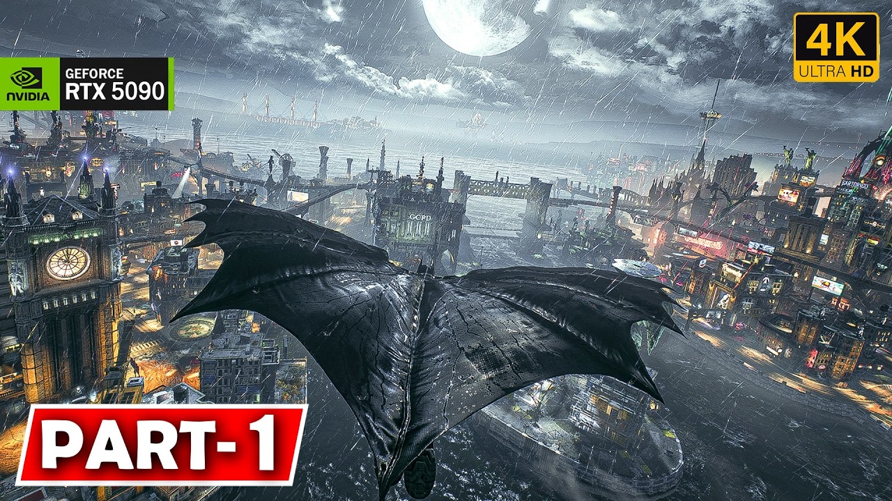 BATMAN: ARKHAM KNIGHT (RTX 5090) Gameplay Walkthrough Full Game Part 1 [4K60 FPS] ULTRA Graphics